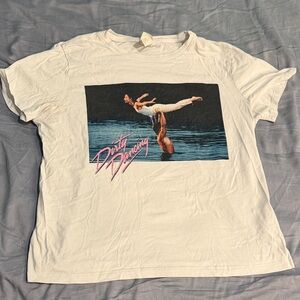 H&M White Graphic Tee